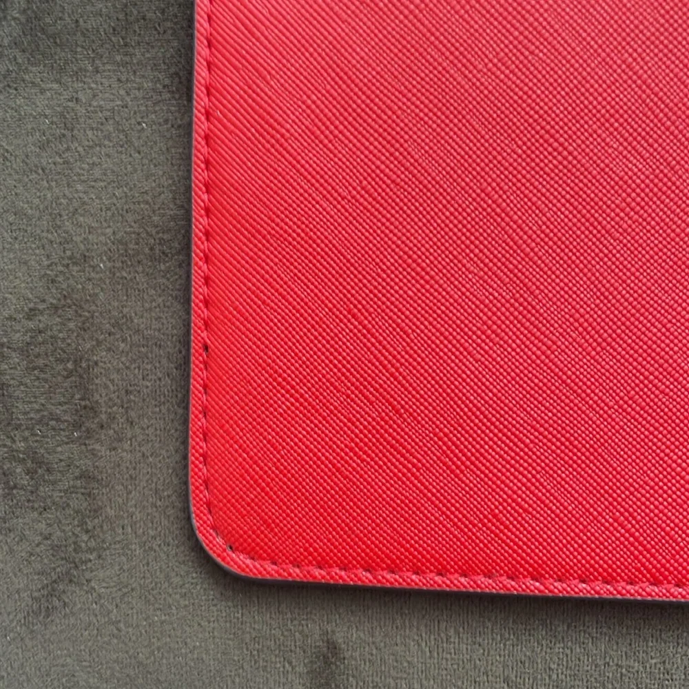 NWOT Kate Spade Red Wristlet Polka Dot Lining